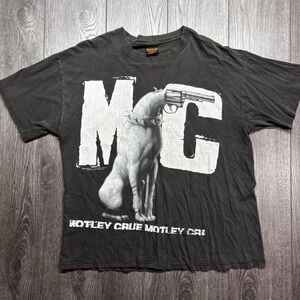 Vintage Motley Crue XL Tour T Shirt 1994 Anywhere Electricity Single Stitch